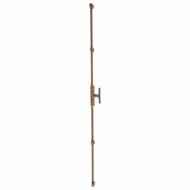 Dauby Dauby decoratief raambeslag "Pure Line T-vorm"  ruw brons  per stuk