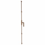 Dauby Dauby decoratief raambeslag "Pure Line type 1920"  ruw brons  per stuk