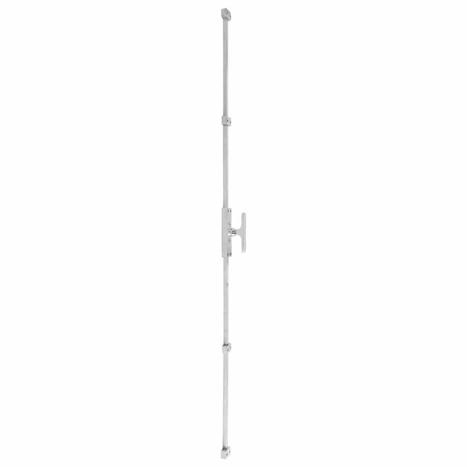 Dauby Dauby decoratief raambeslag "Pure Line T-vorm"  wit brons  per stuk