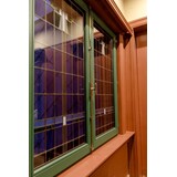 Dauby Dauby decoratief raambeslag "Pure Line T-vorm"  wit brons  per stuk