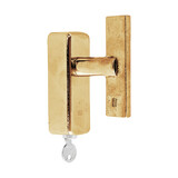 Dauby Dauby Pure Line raamklink 2017 T-vorm brons gepolijst afsluitbaar per stuk