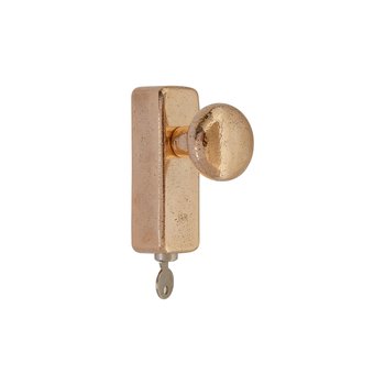 Dauby Pure Line raamknop rond brons gepolijst Dauby Pure Line raamknop rond brons gepolijst