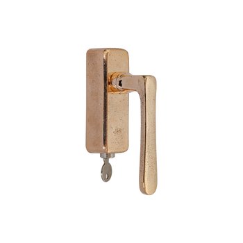 Dauby Pure Line raamklink L-vorm brons gepolijst Dauby Pure Line raamklink L-vorm brons gepolijst