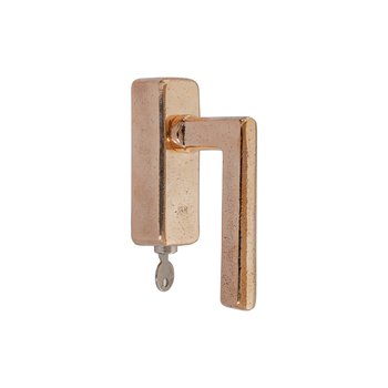 Dauby Pure Line raamklink type 1920 brons gepolijst Dauby Pure Line raamklink type 1920 brons gepolijst