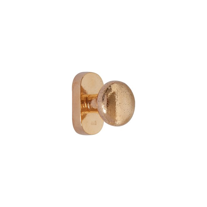 Dauby Dauby Pure Line raamklink rond  brons gepolijst  per stuk