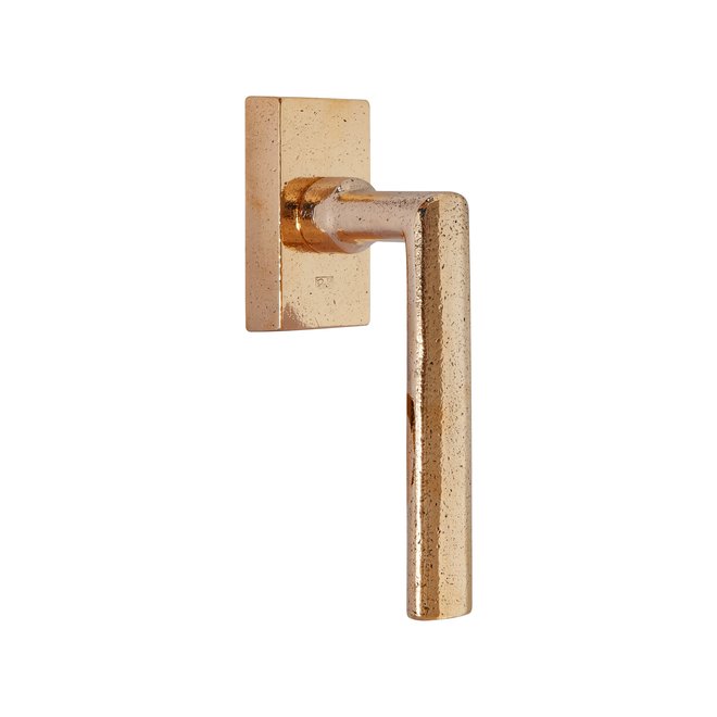 Dauby Dauby Pure Line raamklink type 1930 vierkant brons gepolijst  per stuk