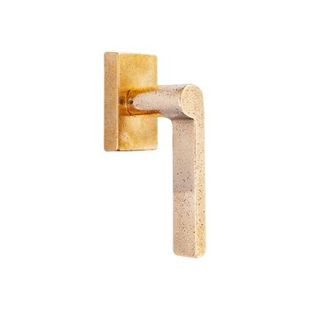 Dauby Pure Line raamklink type 1928 brons gepolijst Dauby Pure Line raamklink type 1928 brons gepolijst