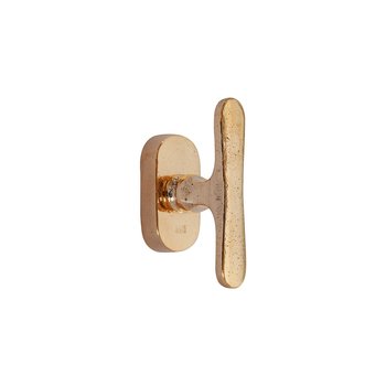 Dauby Pure Line raamklink T-vorm  brons gepolijst Dauby Pure Line raamklink T-vorm  brons gepolijst