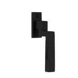 Dauby Dauby raamklink "Pure Line type vierkant Sylt"  verouderd ijzer - zwart  per stuk