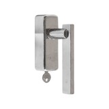 Dauby Dauby Pure Line raamklink type 2017 wit brons afsluitbaar per stuk
