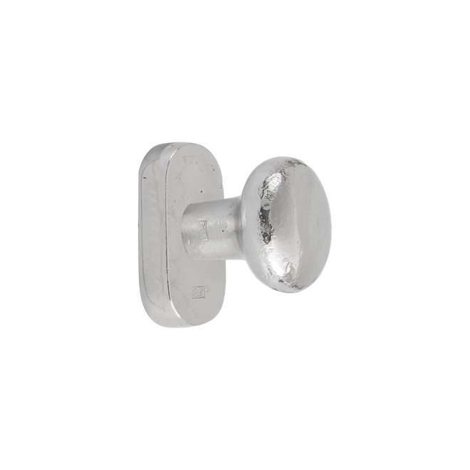 Dauby Dauby Pure Line raamklink rond  wit brons  per stuk