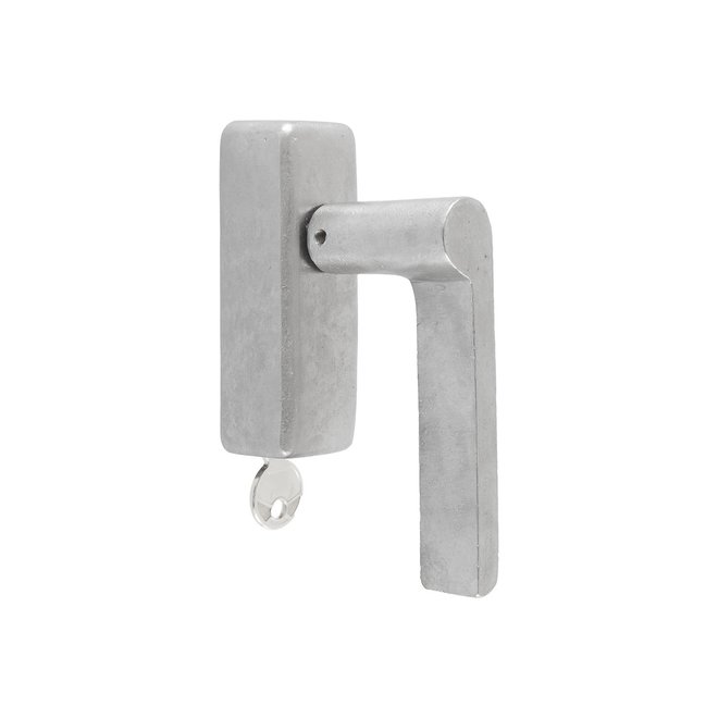 Dauby Dauby Pure Line raamklink type 1928 mat wit brons afsluitbaar rechts per stuk