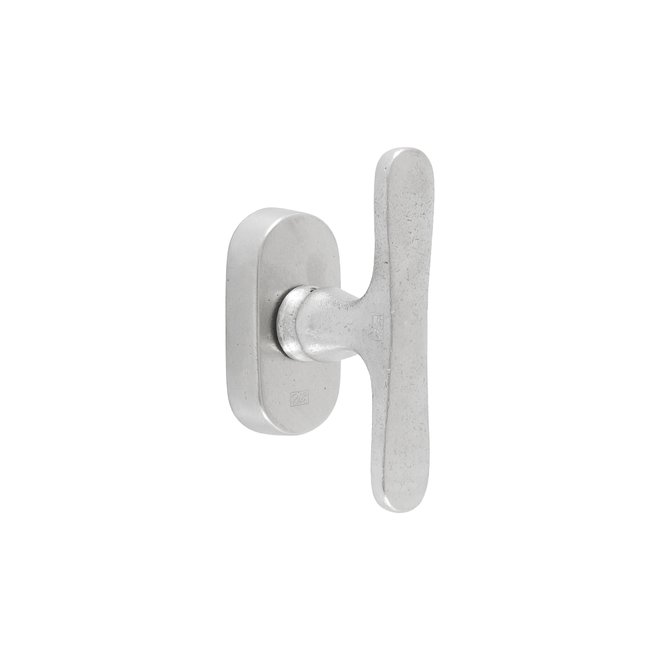 Dauby Dauby Pure Line raamklink T-vorm  mat wit brons  per stuk