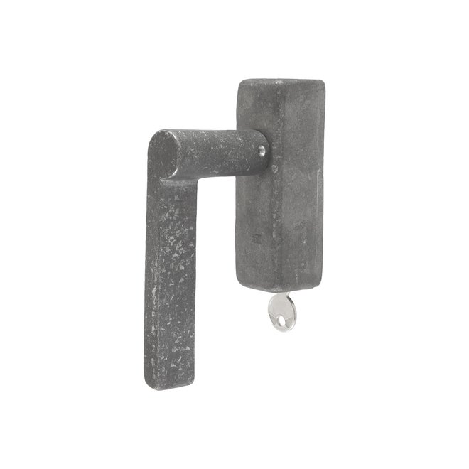 Dauby Dauby Pure Line raamklink type 1928 ruw metaal afsluitbaar  links per stuk