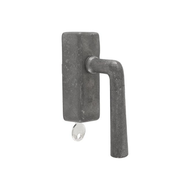 Dauby Dauby Pure Line raamklink type 1925+ ruw metaal afsluitbaar per stuk