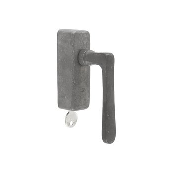 Dauby Pure Line raamklink L-vorm ruw metaal Dauby Pure Line raamklink L-vorm ruw metaal