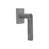 Dauby Dauby Pure Line raamklink type 1928 ruw metaal rechts per stuk