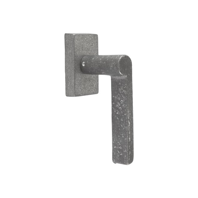 Dauby Dauby Pure Line raamklink type 1928 ruw metaal rechts per stuk