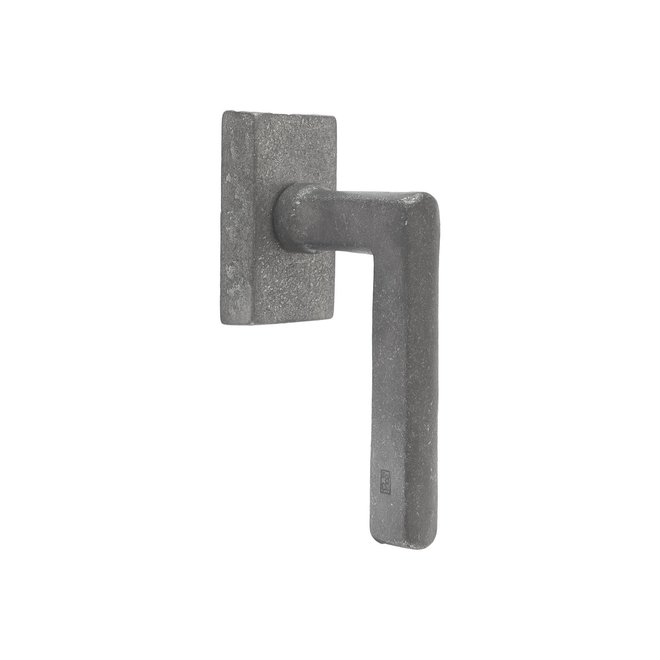 Dauby Dauby Pure Line raamklink type 1920 vierkant ruw metaal  per stuk