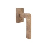 Dauby Dauby Pure Line raamklink type 1928 vierkant brons  rechts per stuk