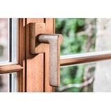 Dauby Dauby Pure Line raamklink type 1928 vierkant brons  rechts per stuk