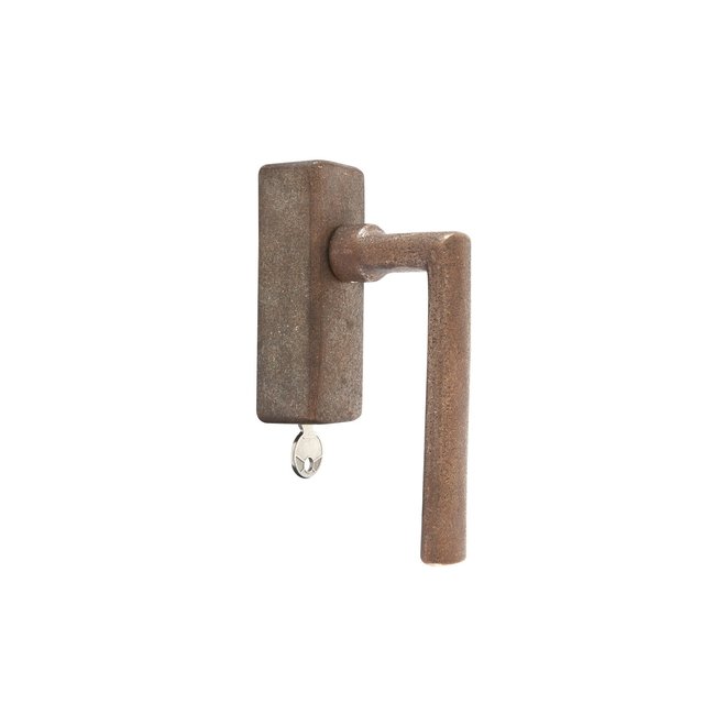 Dauby Dauby Pure Line raamklink type 1930 brons gepolijst afsluitbaar per stuk