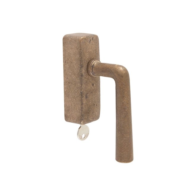 Dauby Dauby Pure Line raamklink type 1925+ brons gepolijst afsluitbaar per stuk