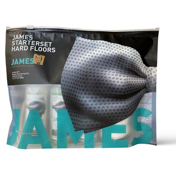 JAMES Starterset onderhoud HARDE vloeren (PVC & TEGELS) JAMES Starterset onderhoud HARDE vloeren (PVC & TEGELS)