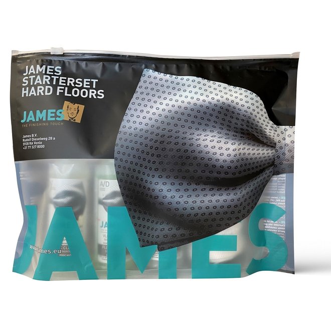 James JAMES Starterset onderhoud HARDE vloeren (PVC & TEGELS)