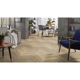 Ambiant Ambiant PVC vloer Hongaarse punt Beige