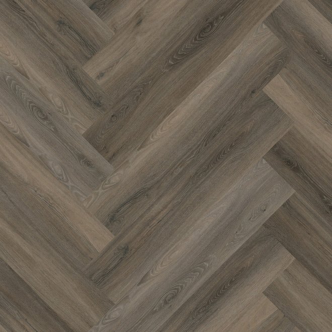 Ambiant PVC vloer visgraat Dark Grey