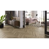 Ambiant Plak PVC vloer visgraat Light Brown