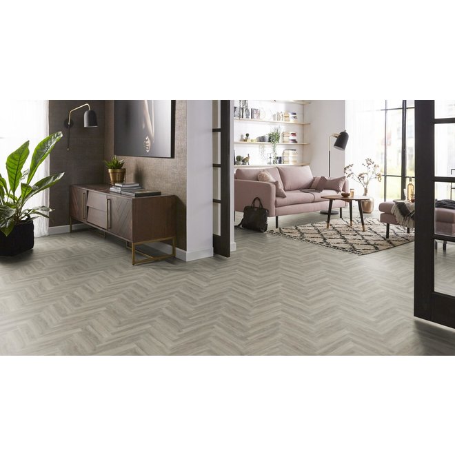 Ambiant Ambiant PVC vloer visgraat Light Grey