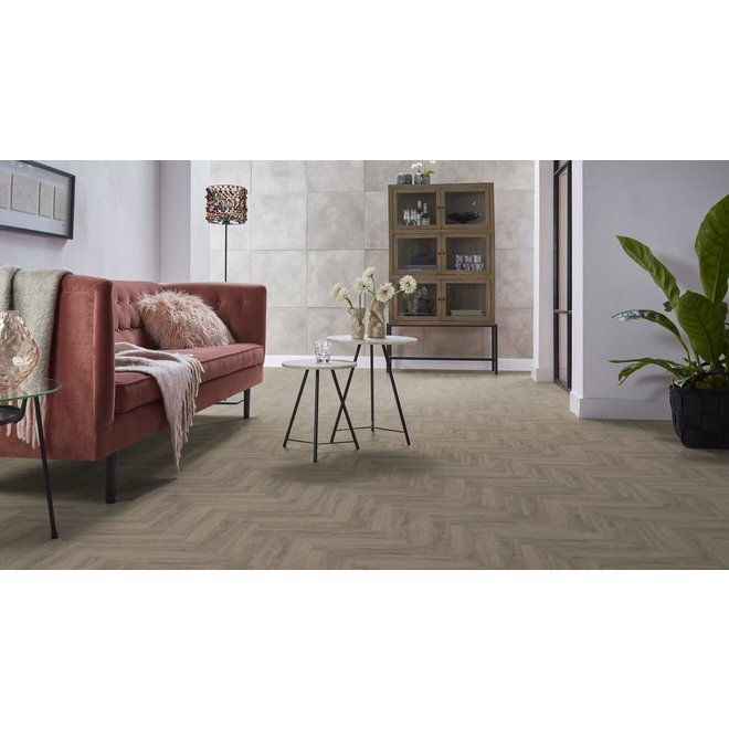 Ambiant Ambiant PVC vloer visgraat Smoky
