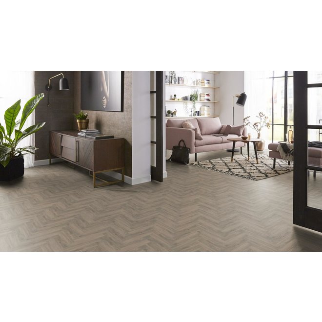 Ambiant Ambiant PVC vloer visgraat Smoky