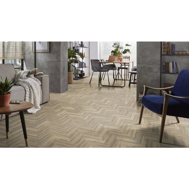 Ambiant Ambiant Klik PVC vloer visgraat Light Oak