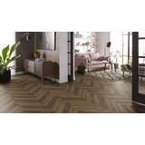 Ambiant Ambiant Klik PVC vloer visgraat Warm Brown