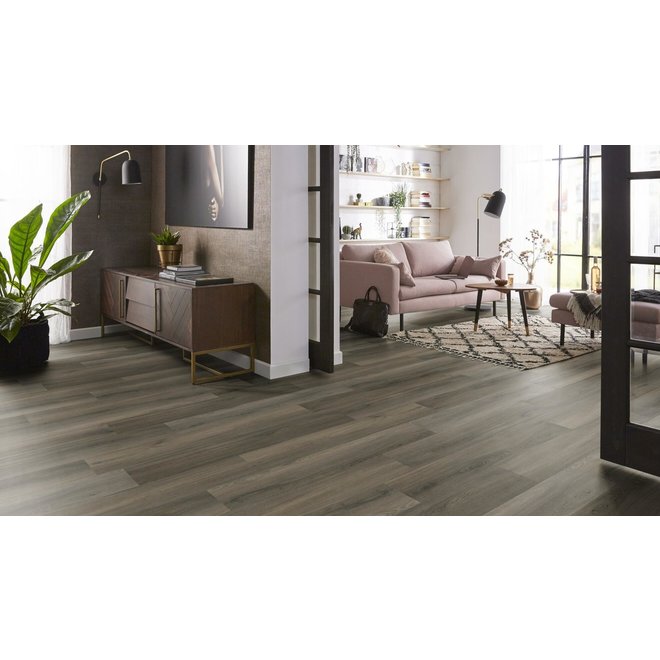 Ambiant Ambiant Klik PVC vloer stroken kleur Dark Grey