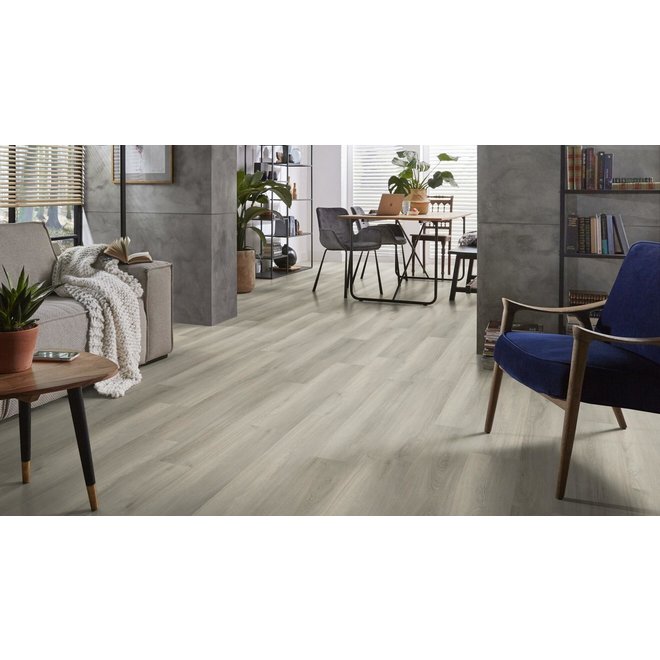 Ambiant Ambiant plak PVC vloer stroken op lijmbasis kleur Light Grey