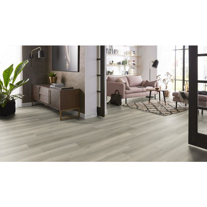 Ambiant Ambiant plak PVC vloer stroken op lijmbasis kleur Light Grey
