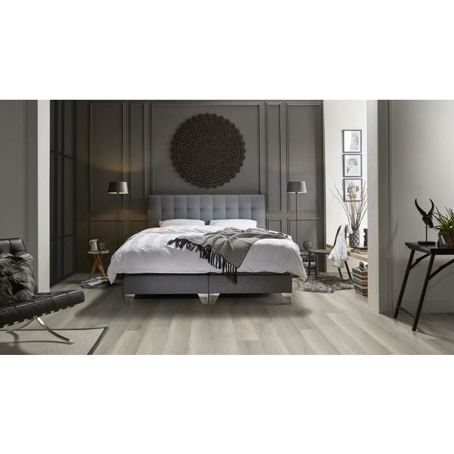 Ambiant Ambiant plak PVC vloer stroken op lijmbasis kleur Light Grey