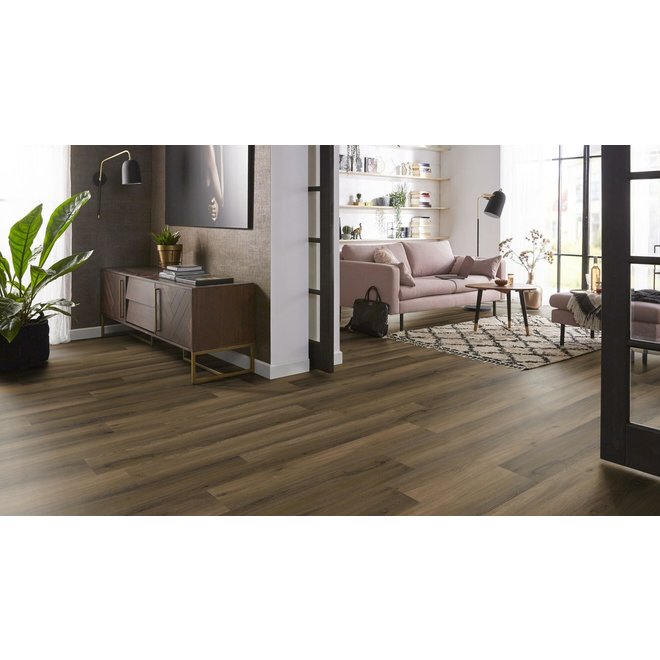 Ambiant Ambiant PVC vloer stroken op lijmbasis kleur Warm brown