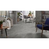 Ambiant Ambiant Klik PVC vloer betonlook tegels 91,4x45,5cm kleur Dark Grey