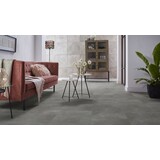 Ambiant Ambiant PVC vloer betonlook tegels 91x45,5cm kleur Dark Grey