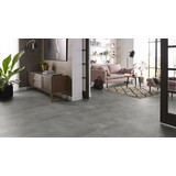 Ambiant Ambiant PVC vloer betonlook XL tegels 91,4 x 91,4cm kleur Dark Grey
