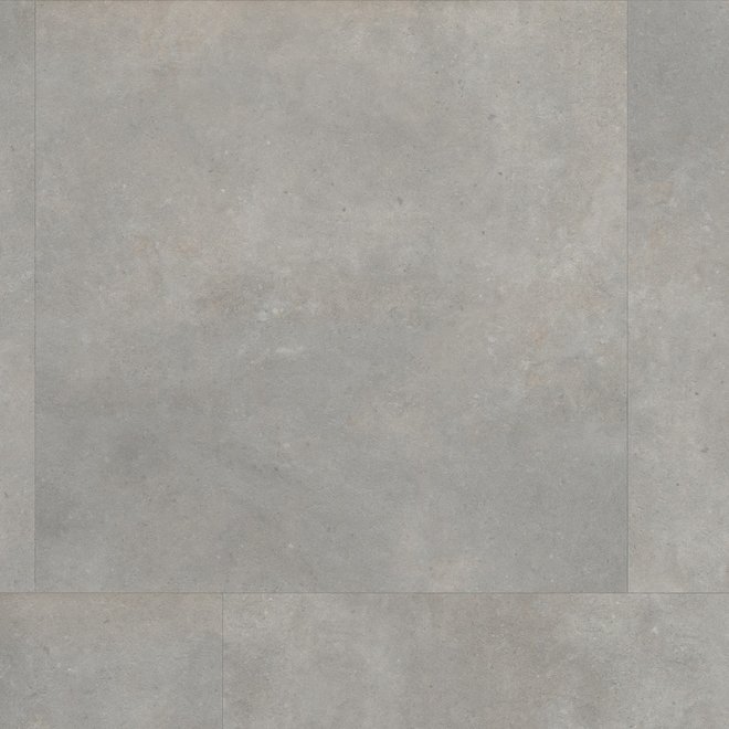 Ambiant Ambiant PVC vloer betonlook tegels 61x61cm kleur Light Grey
