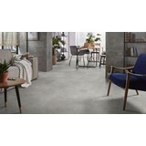Ambiant Ambiant Klik PVC vloer betonlook tegels 61x61cm kleur Light Grey