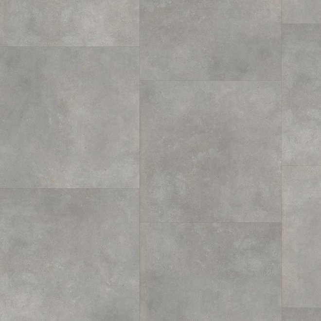 Ambiant Ambiant Klik PVC vloer betonlook tegels 61x61cm kleur Light Grey