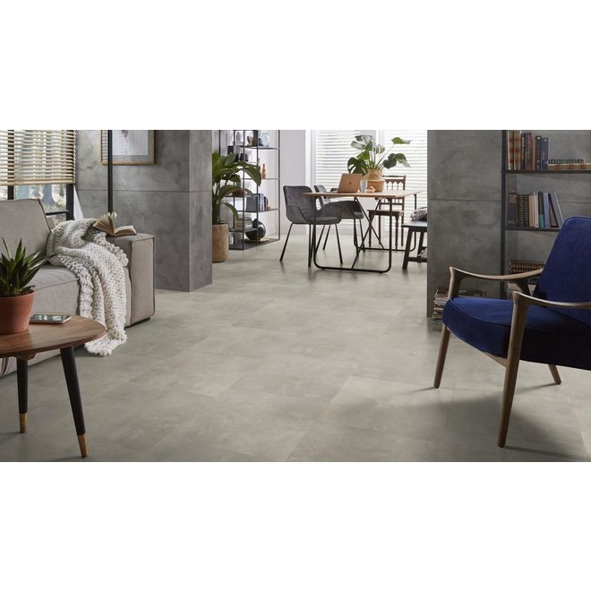 Ambiant Ambiant Klik PVC vloer betonlook tegels 61x61cm kleur Beige