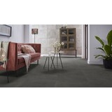 Ambiant Ambiant Klik PVC vloer betonlook tegels 61x61cm kleur Antraciet